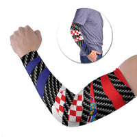 Croatia Beast Arm Sleeves Ripped Flag Graphic - Wonder Print Shop