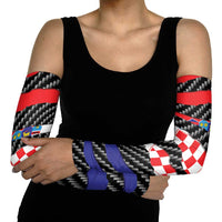 Croatia Beast Arm Sleeves Ripped Flag Graphic - Wonder Print Shop
