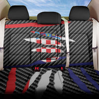 Croatia Beast Back Car Seat Cover Ripped Flag Graphic - Wonder Print Shop