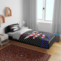 Croatia Beast Bedding Set Ripped Flag Graphic - Wonder Print Shop
