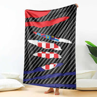 Croatia Beast Blanket Ripped Flag Graphic - Wonder Print Shop
