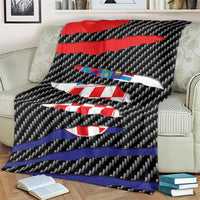 Croatia Beast Blanket Ripped Flag Graphic - Wonder Print Shop