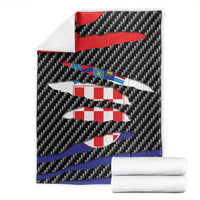 Croatia Beast Blanket Ripped Flag Graphic - Wonder Print Shop