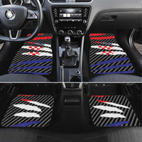 Croatia Beast Car Mats Ripped Flag Graphic - Wonder Print Shop