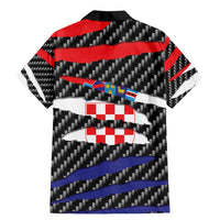 Croatia Beast Family Matching Mermaid Dress and Hawaiian Shirt Ripped Flag Graphic - Wonder Print Shop