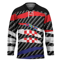 Croatia Beast Hockey Jersey Ripped Flag Graphic - Wonder Print Shop