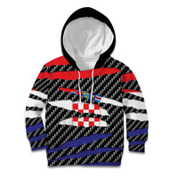 Croatia Beast Kid Hoodie Ripped Flag Graphic - Wonder Print Shop