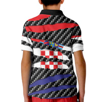 Croatia Beast Kid Polo Shirt Ripped Flag Graphic - Wonder Print Shop