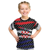 Croatia Beast Kid T Shirt Ripped Flag Graphic - Wonder Print Shop