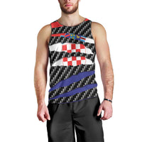 Croatia Beast Men Tank Top Ripped Flag Graphic - Wonder Print Shop
