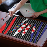 Croatia Beast Puzzle Ripped Flag Graphic - Wonder Print Shop