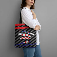 Croatia Beast Tote Bag Ripped Flag Graphic - Wonder Print Shop