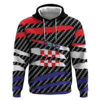 Croatia Beast Zip Hoodie Ripped Flag Graphic - Wonder Print Shop
