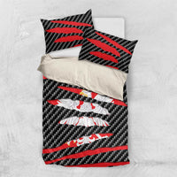 Poland Beast Bedding Set Ripped Flag Graphic - Wonder Print Shop