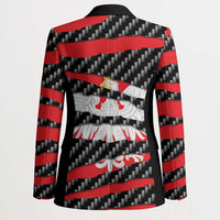 Poland Beast Blazer Ripped Flag Graphic - Wonder Print Shop
