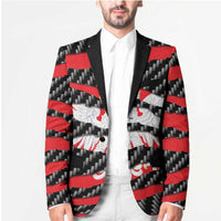 Poland Beast Blazer Ripped Flag Graphic - Wonder Print Shop