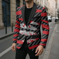 Poland Beast Blazer Ripped Flag Graphic - Wonder Print Shop