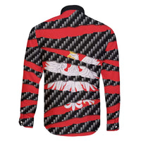 Poland Beast Family Matching Mermaid Dress and Hawaiian Shirt Ripped Flag Graphic - Wonder Print Shop
