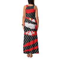 Poland Beast Family Matching Tank Maxi Dress and Hawaiian Shirt Ripped Flag Graphic - Wonder Print Shop