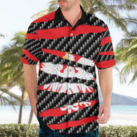 Poland Beast Hawaiian Shirt Ripped Flag Graphic - Wonder Print Shop