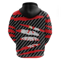 Poland Beast Hoodie Ripped Flag Graphic - Wonder Print Shop