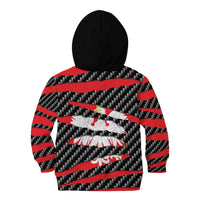 Poland Beast Kid Hoodie Ripped Flag Graphic - Wonder Print Shop
