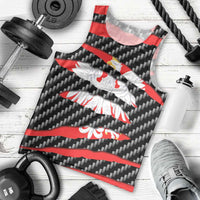 Poland Beast Men Tank Top Ripped Flag Graphic - Wonder Print Shop