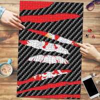 Poland Beast Puzzle Ripped Flag Graphic - Wonder Print Shop