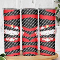 Poland Beast Skinny Tumbler Ripped Flag Graphic - Wonder Print Shop