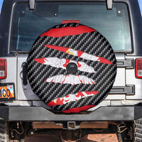 Poland Beast Spare Tire Cover Ripped Flag Graphic - Wonder Print Shop