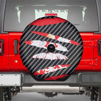 Poland Beast Spare Tire Cover Ripped Flag Graphic - Wonder Print Shop