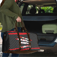 Poland Beast Travel Bag Ripped Flag Graphic - Wonder Print Shop