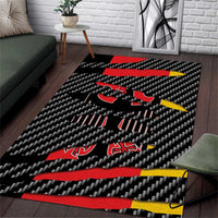 Germany Beast Area Rug Ripped Flag Graphic - Wonder Print Shop
