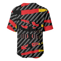 Germany Beast Baseball Jersey Ripped Flag Graphic - Wonder Print Shop