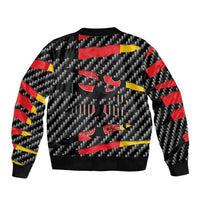 Germany Beast Bomber Jacket Ripped Flag Graphic - Wonder Print Shop