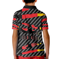 Germany Beast Kid Polo Shirt Ripped Flag Graphic - Wonder Print Shop