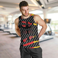 Germany Beast Men Tank Top Ripped Flag Graphic - Wonder Print Shop