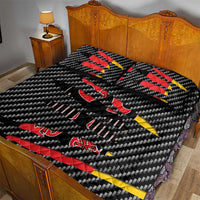 Germany Beast Quilt Bed Set Ripped Flag Graphic - Wonder Print Shop