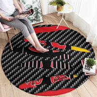 Germany Beast Round Carpet Ripped Flag Graphic - Wonder Print Shop