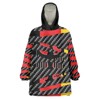 Germany Beast Wearable Blanket Hoodie Ripped Flag Graphic - Wonder Print Shop