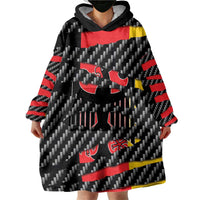 Germany Beast Wearable Blanket Hoodie Ripped Flag Graphic - Wonder Print Shop