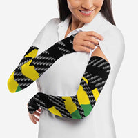 Jamaica Beast Arm Sleeves Ripped Flag Graphic - Wonder Print Shop