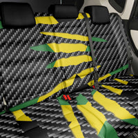 Jamaica Beast Back Car Seat Cover Ripped Flag Graphic - Wonder Print Shop