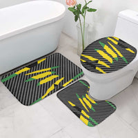 Jamaica Beast Bathroom Set Ripped Flag Graphic - Wonder Print Shop