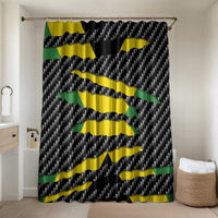 Jamaica Beast Bathroom Set Ripped Flag Graphic - Wonder Print Shop