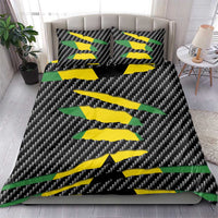 Jamaica Beast Bedding Set Ripped Flag Graphic - Wonder Print Shop