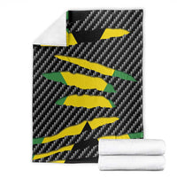 Jamaica Beast Blanket Ripped Flag Graphic - Wonder Print Shop