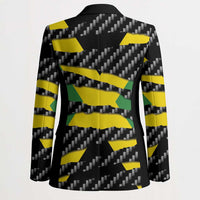 Jamaica Beast Blazer Ripped Flag Graphic - Wonder Print Shop