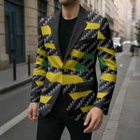 Jamaica Beast Blazer Ripped Flag Graphic - Wonder Print Shop