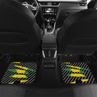 Jamaica Beast Car Mats Ripped Flag Graphic - Wonder Print Shop